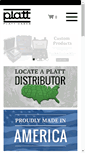Mobile Screenshot of plattcases.com